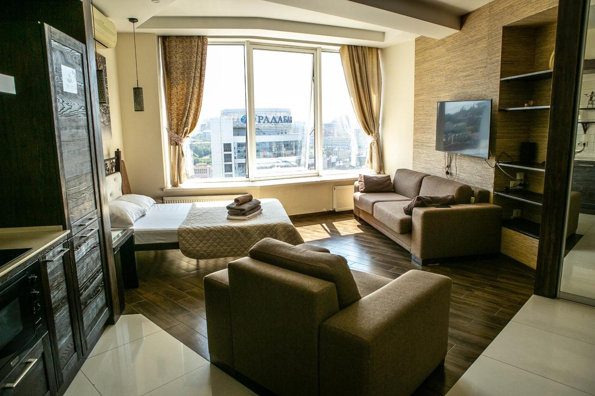 Doba In Ua Most-Sity Apartments Dnyipropetrovszk Kültér fotó