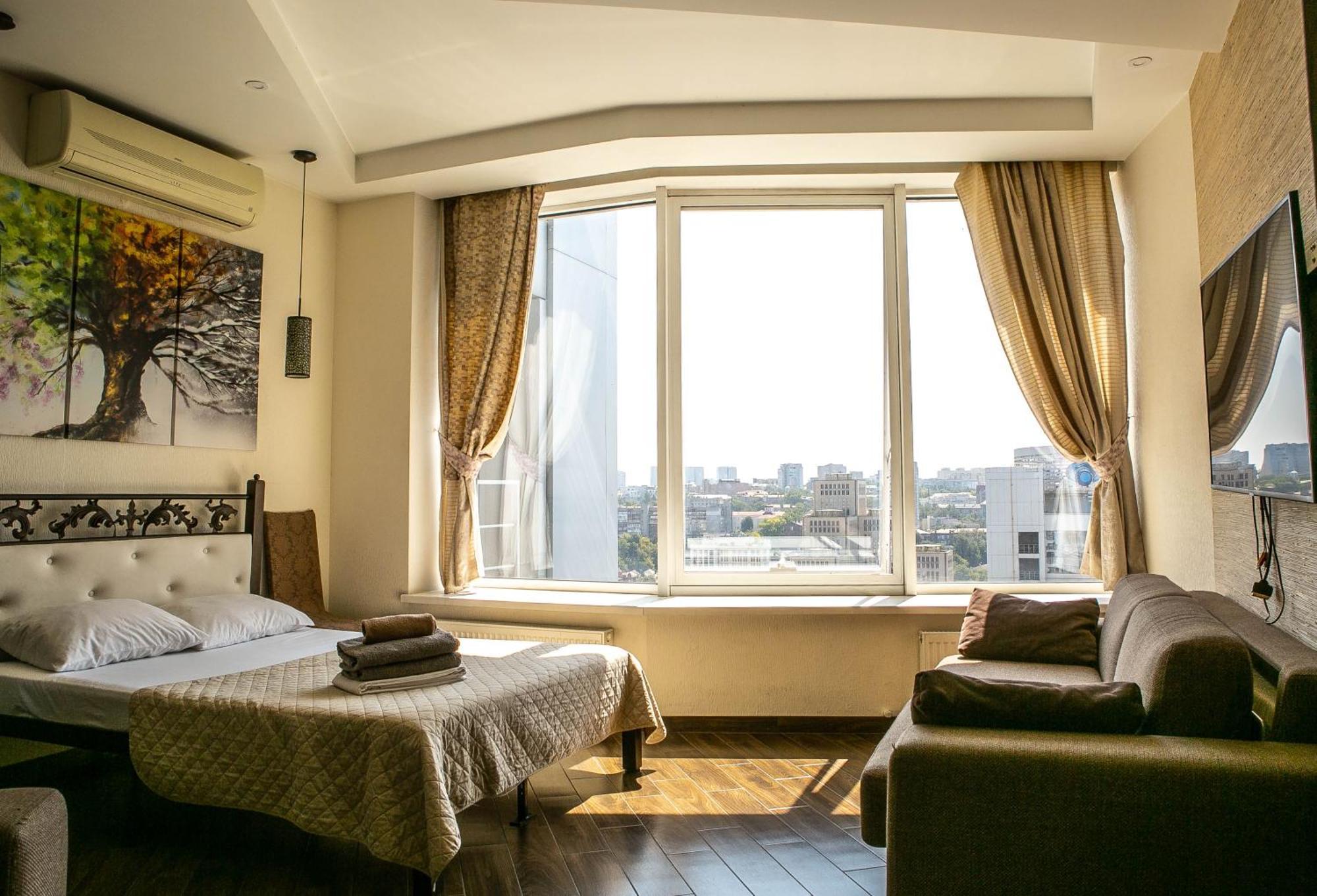 Doba In Ua Most-Sity Apartments Dnyipropetrovszk Kültér fotó